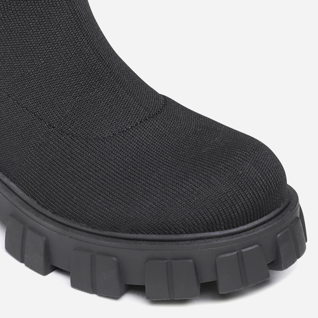 Жіночі чоботи DeeZee WS5553-10 40 25 см Чорні (5904862221366) - зображення 7