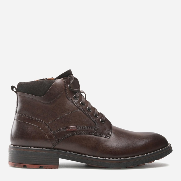 Botki męskie skórzane sznurowane Lasocki MB-PACINO-03 42 26.4 cm Brązowe (5904862270104) - obraz 1