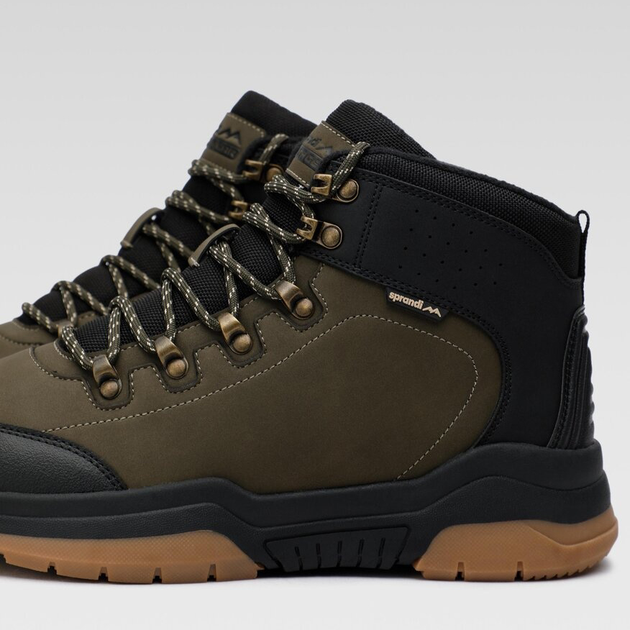 Letnie buty trekkingowe męskie wysokie Sprandi MP07-11736-01 45 29 cm Khaki (5904862071107) - obraz 3