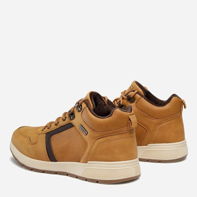 Trzewiki męskie niskie sznurowane Lanetti MP07-01543-03 45 29.7 cm Camel (5904862049847) - obraz 3