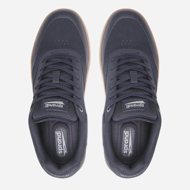 Sneakersy męskie materiałowe do kostki Sprandi MP07-7044-03 40 25 cm Ciemnogranatowe (5904862031309) - obraz 5