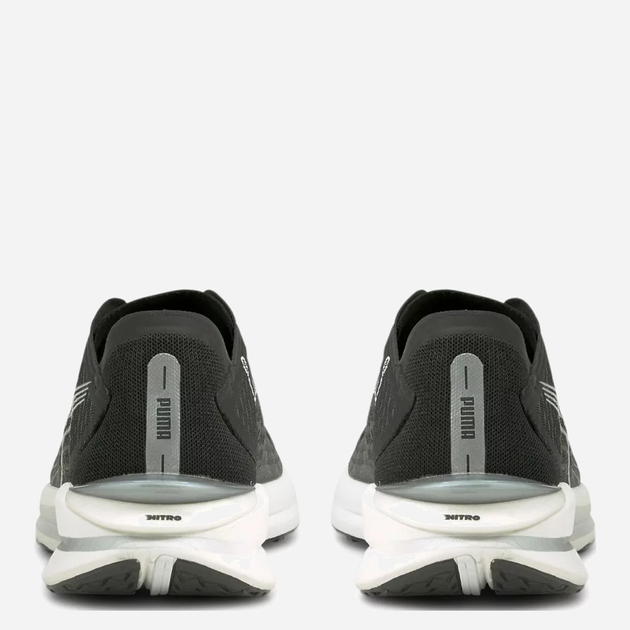 Buty do biegania po asfalcie męskie Puma Electrify Nitro Turn 37670401 40.5 26 cm Czarne (4064533959576) - obraz 4