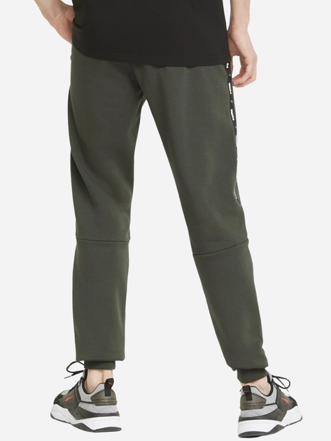 Спортивні штани Puma Ess+ Tape Sweatpants Fl Cl 849042-70 XXL Зелені (4064535820096) - зображення 2