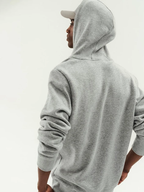 Bluza męska rozpinana streetwear z kapturem Sprandi SS21-BLM005 XL Szara (5903698656250) - obraz 5