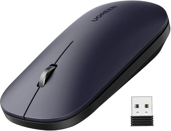 Мышь Ugreen MU001 Portable Wireless Black (UGR-90372) - изображение 1