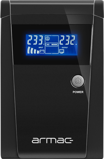 ДБЖ Armac Office Line-Interactive 1000F LCD (O/1000F/LCD) - зображення 3