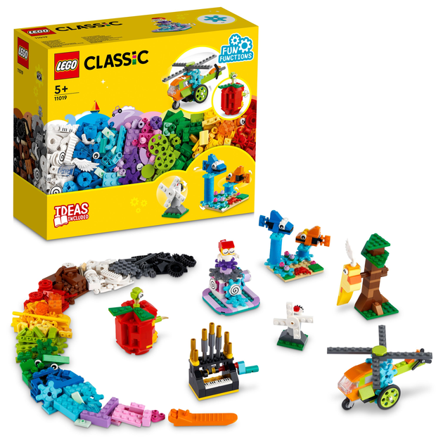 Zestaw klocków LEGO Classic Klocki i funkcje 500 elementów (11019) - obraz 2