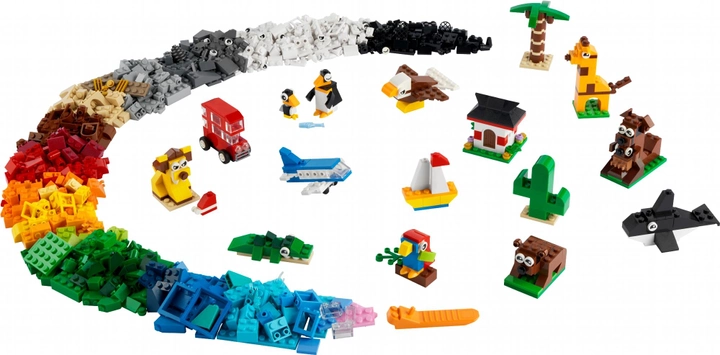 Конструктор LEGO Classic Навколо світу 950 деталей (11015) - зображення 2