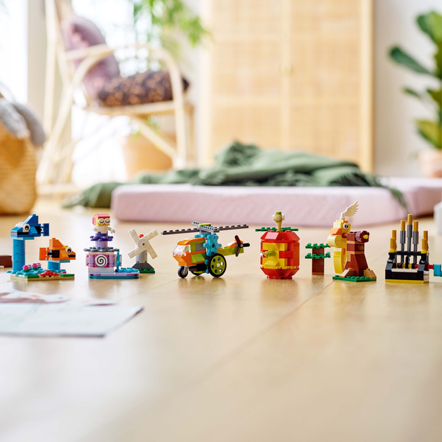 Zestaw klocków LEGO Classic Klocki i funkcje 500 elementów (11019) - obraz 6