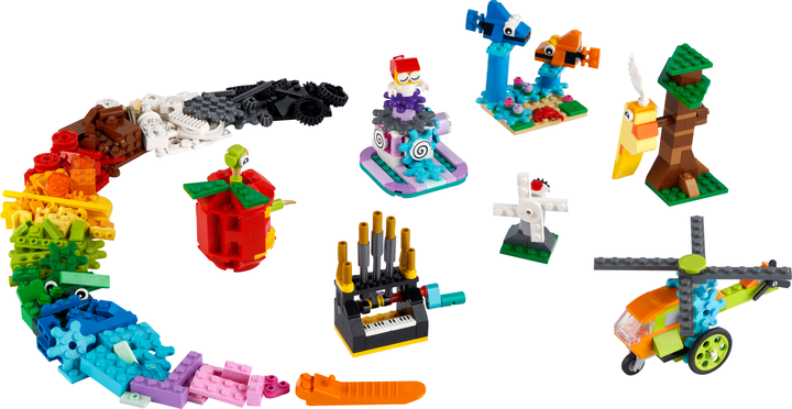 Zestaw klocków LEGO Classic Klocki i funkcje 500 elementów (11019) - obraz 9