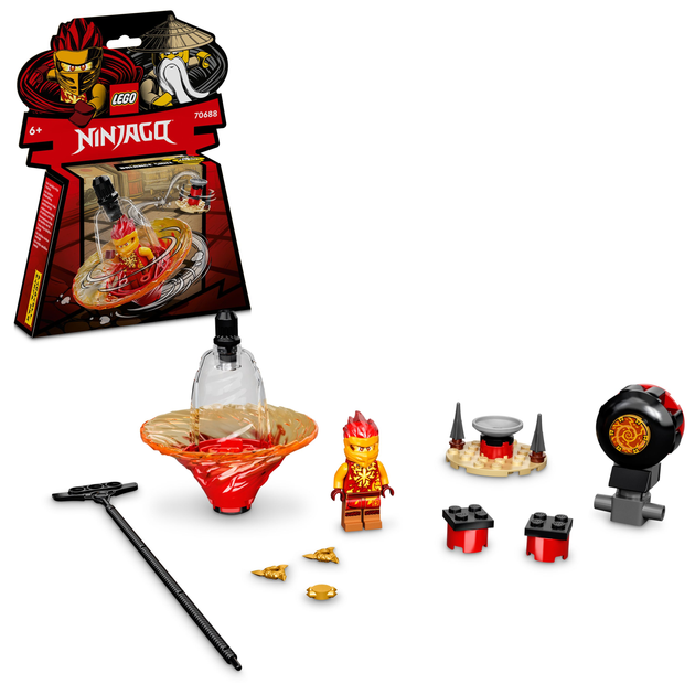 Zestaw klocków LEGO Ninjago Szkolenie wojownika Spinjitzu Kaia 32 elementy (70688) - obraz 2