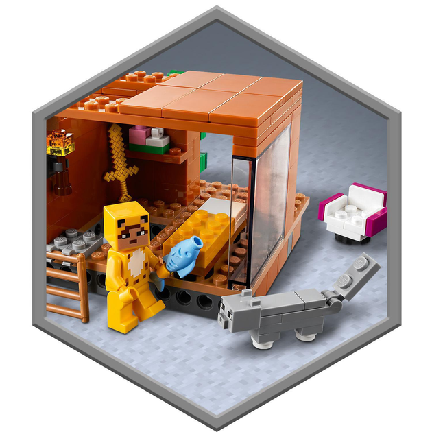 Конструктор LEGO Minecraft Сучасний будиночок на дереві 909 деталей (21174) - зображення 6