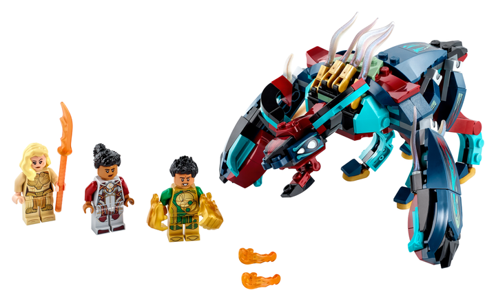 Zestaw klocków LEGO Super Heroes Marvel Zasadzka Dewiantów 197 elementów (76154) - obraz 2