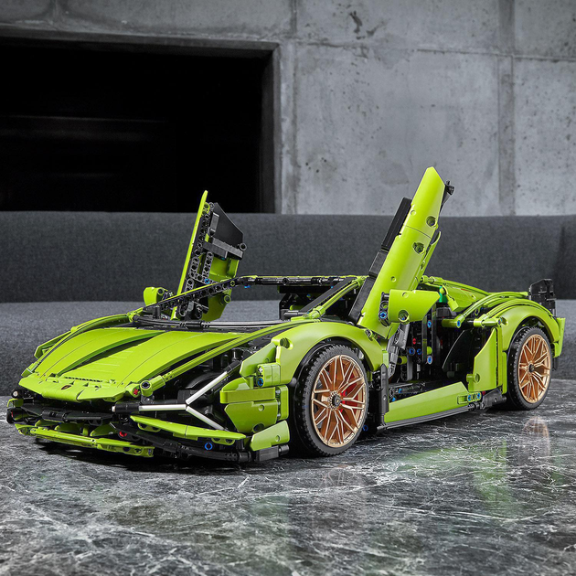 Zestaw klocków LEGO Technic Lamborghini Sian FKP 37 3696 elementów (42115) - obraz 5