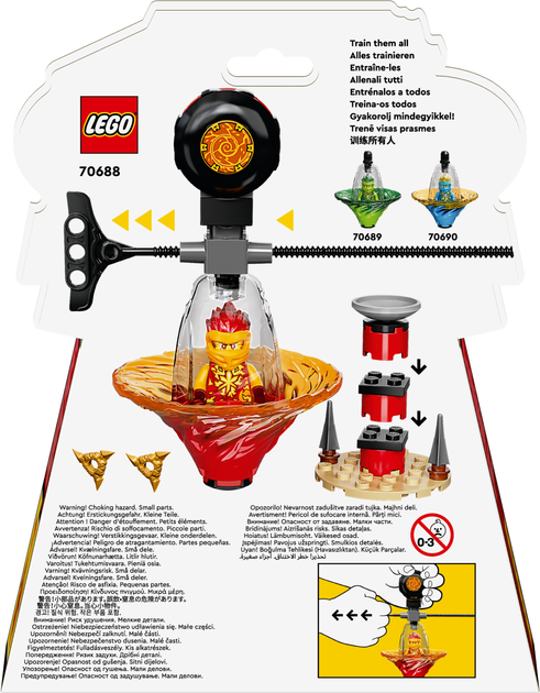 Конструктор LEGO Ninjago Навчання кружальцю ніндзя Кая 32 деталі (70688) - зображення 10