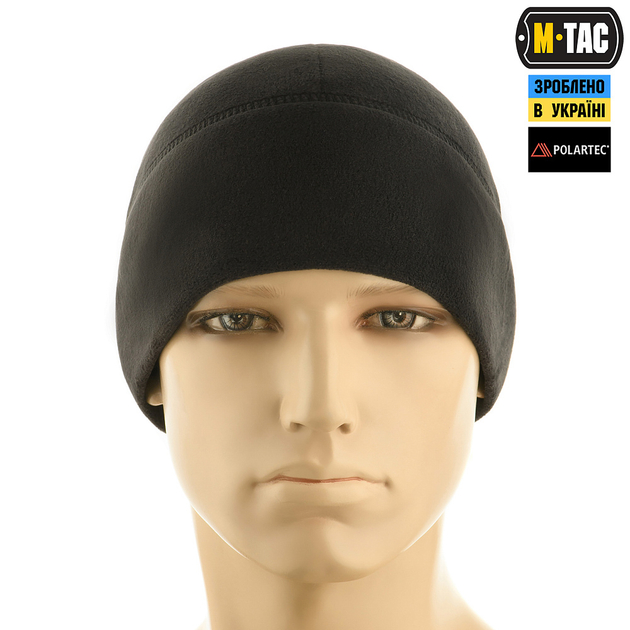 Шапка тактична зимова тепла M-Tac Watch Cap фліс Light Polartec Gen.II S чорний (SK-40562802-S) - зображення 2