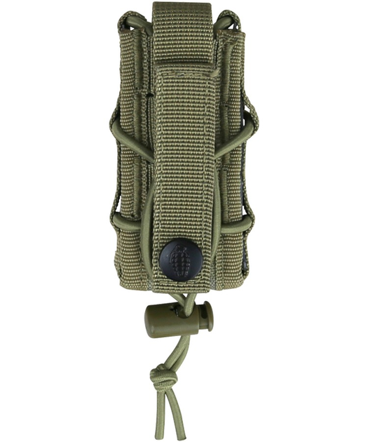 Підсумок тактичний для пістолетного магазина KOMBAT UK Single Pistol Mag Pouch мультікам (SK-kb-spmp-btp) - зображення 2