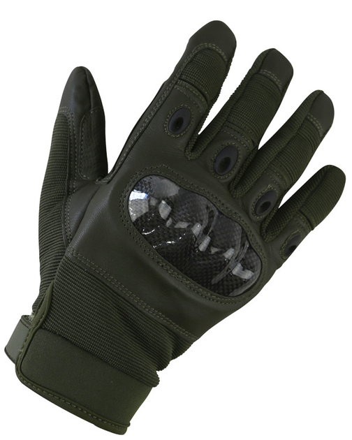 Рукавиці тактичні військові польові рукавички тактичні KOMBAT UK Tactical Gloves XL-XXL оливковий (SK-kb-ptg-olgr-xl-xxl) - зображення 1