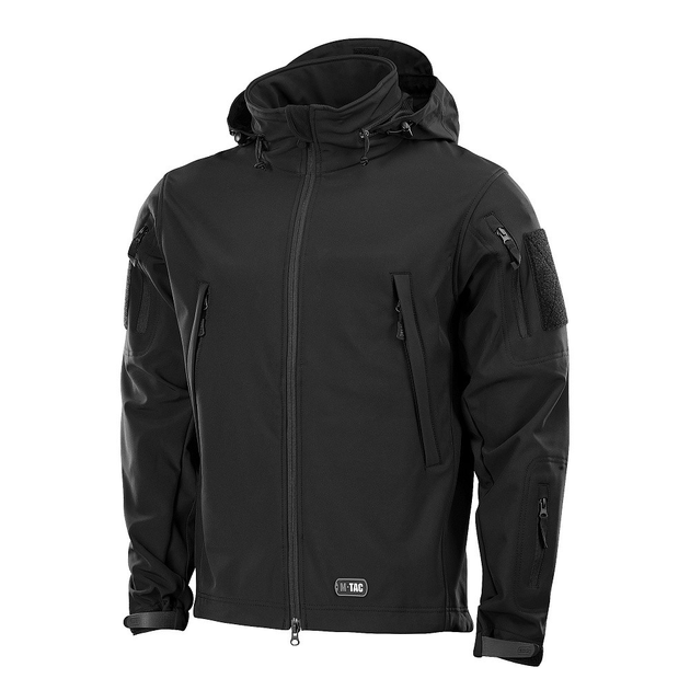 Куртка M-Tac Soft Shell Black 2XL - зображення 1