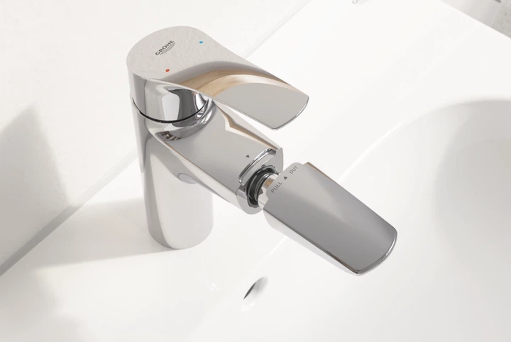 Змішувач для раковини з висувним виливом Grohe Eurosmart New (23976003) - зображення 2