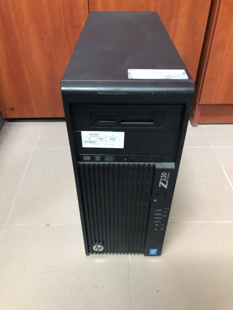 Рабочая станция Б-класс HP Workstation Z230 Tower / Core i7-4790 (4(8 ...