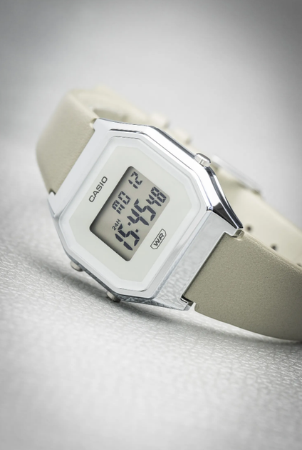 Наручний годинник CASIO LA680WEL-8EF Сірий Кварцовий механізм - зображення 3