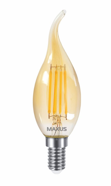 Лампа світлодіодна 4W E14 Golden 2700K C37 FM-T 220V – фото, отзывы ...