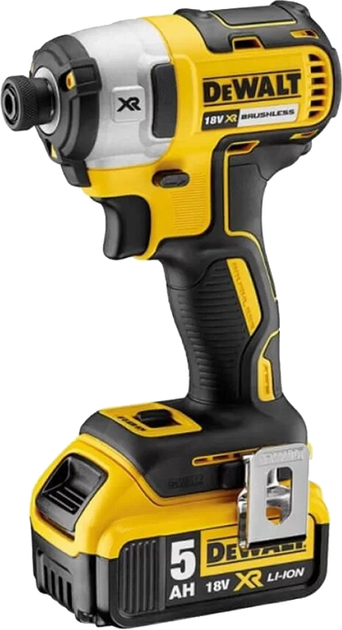 Акумуляторний ударний шурупокрут DeWalt DCF887P2-QW (5035048616079) - зображення 1