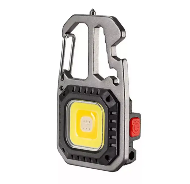 Портативний Mini LED ліхтарик W5138 500 лм 500 мА·год Type-C мультитул - зображення 3