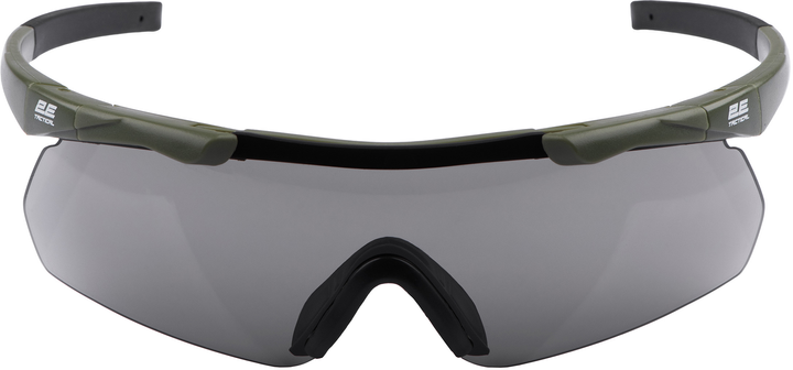 Тактичні захисні окуляри 2E Falcon Army Green з EVA-футляром і 3 лінзами (2E-TPG-ARGN) - зображення 1