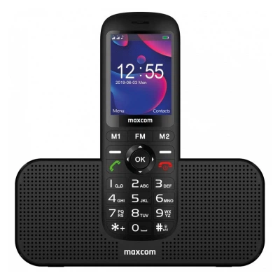 Мобильный телефон Maxcom MM740 Black (5908235975641) - Фото 1 Мобильный телефон Maxcom MM740 Black (5908235975641) - изображение 1