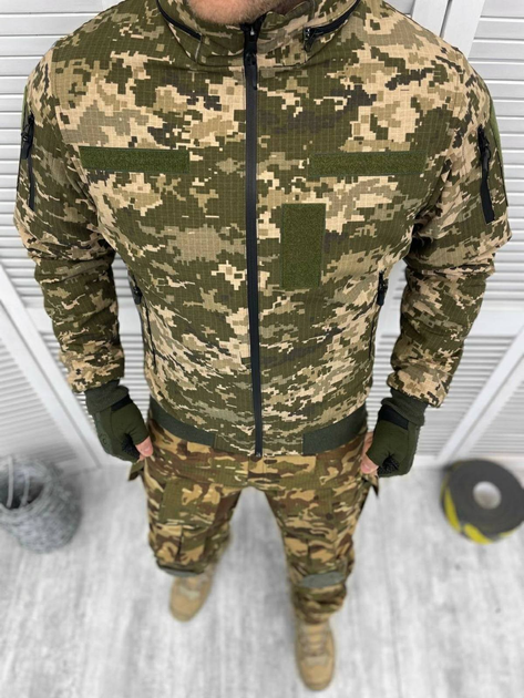 Куртка тактична Ріпстоп Elite Піксель XXL - зображення 1