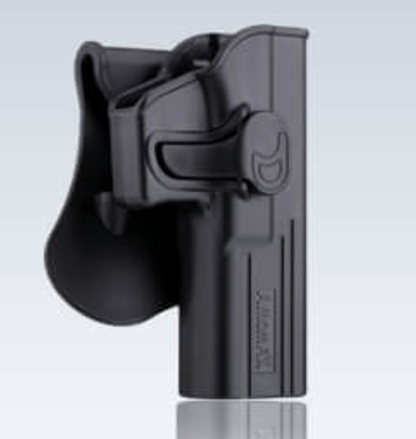Кобура пластикова Amomax для Glock 17/19/22 AM-G17G2 - зображення 2