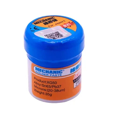 Паяльная паста MECHANIC XG-50, флюс, 35г (113677) – фото, отзывы ...