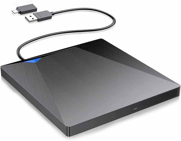 Versiontech USB3.0 Внешний CD DVD-рекордер Оптический привод DVD +/-RW DVD +/-RW для Apple Mac MacBook Pro и ноутбука - изображение 1