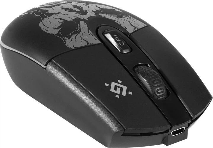 Миша Defender Beta GM-707L Wireless LED Black (52707) - зображення 3