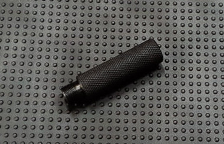 Подовжувач Зовнішнього Ствола MilTech Knurling 70mm Black - изображение 1