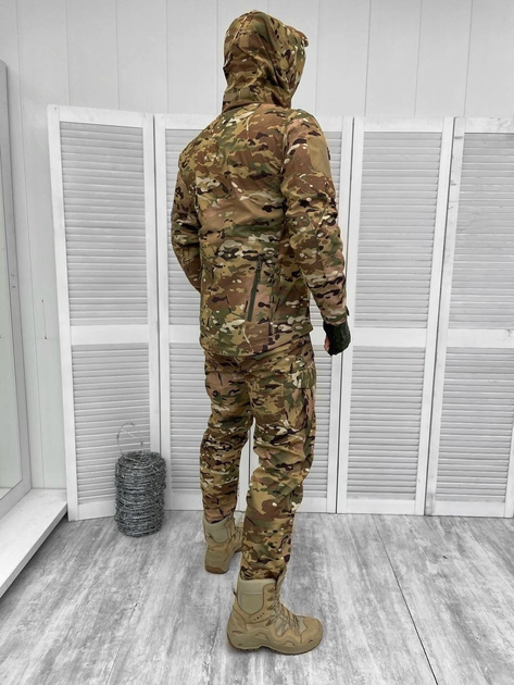Тактична військова форма комплект Early ( Куртка + Штани ), Камуфляж: Мультикам, Розмір: L - зображення 2