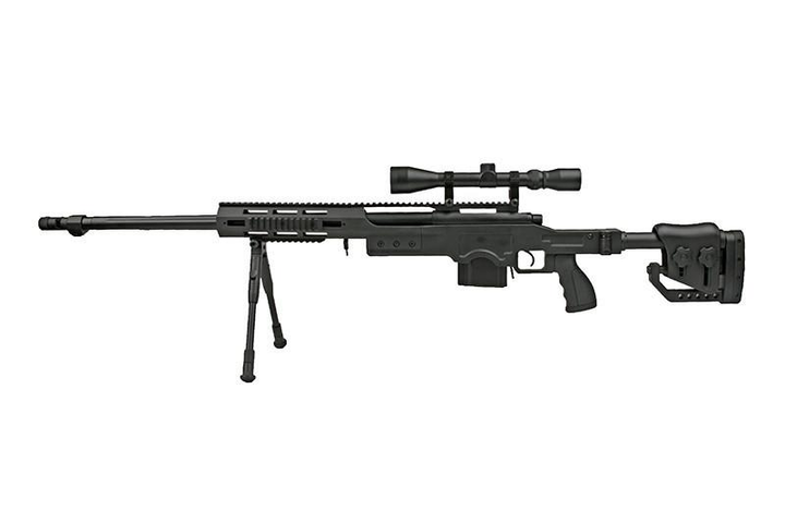 Снайперська гвинтівка Well MB4411D Black - изображение 1
