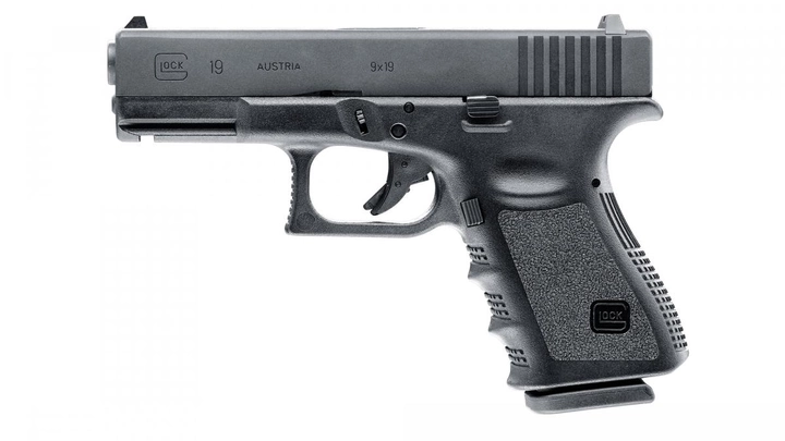 Пістолет Umarex Glock 19 GBB Black (Страйкбол 6мм) - изображение 1