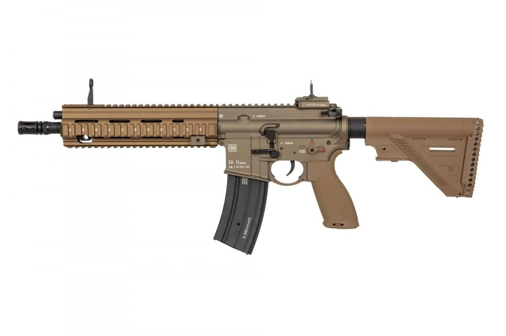 Страйкбольна штурмова гвинтівка Specna Arms HK416A5 SA-H11 Tan - зображення 1