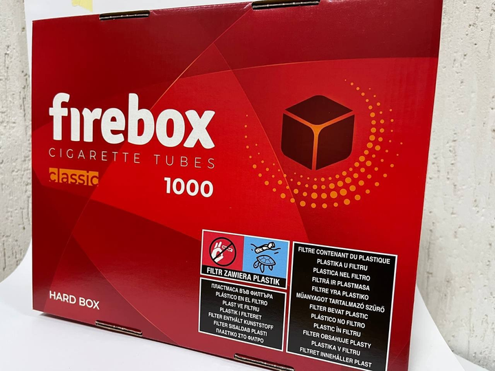Гильзы для сигарет Firebox 1000 шт – фото, отзывы, характеристики в ...