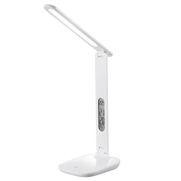 Настільна LED лампа акумуляторна VHG GRL009 з календарем White - зображення 2