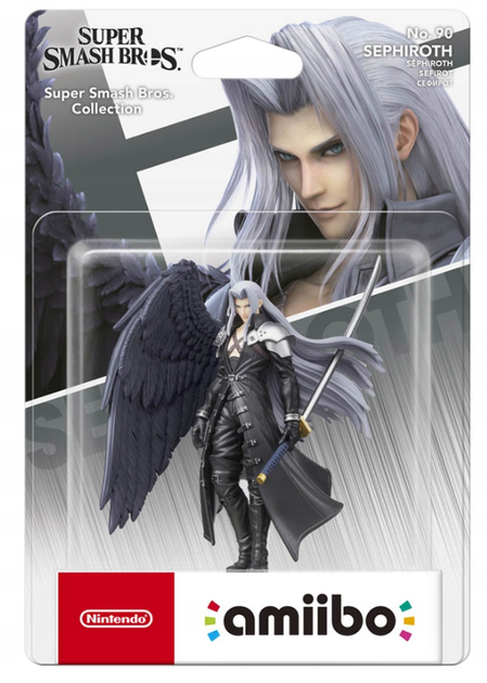 Фігурка Nintendo Amiibo Super Smash Bros. Collection Sephiroth Сефіріт - Фото 2 Фігурка Nintendo Amiibo Super Smash Bros. Collection Sephiroth Сефіріт - зображення 2
