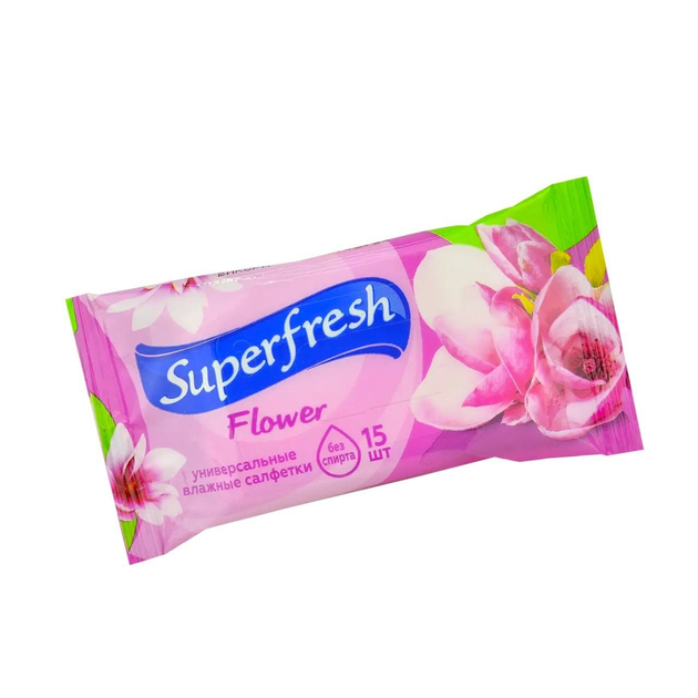 ROZETKA | Салфетки влажные предназначены для очищения Superfresh Flover ...