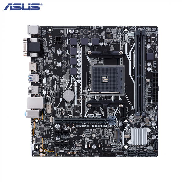 Материнская плата ASUS PRIME A320M-K – фото, отзывы, характеристики в ...