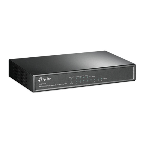 Коммутатор TP-Link TL-SF1008P 8-port 10/100M PoE Switch 8 10/100M RJ45 ports including 4 PoE ports - Фото 1 Коммутатор TP-Link TL-SF1008P 8-port 10/100M PoE Switch 8 10/100M RJ45 ports including 4 PoE ports - изображение 1