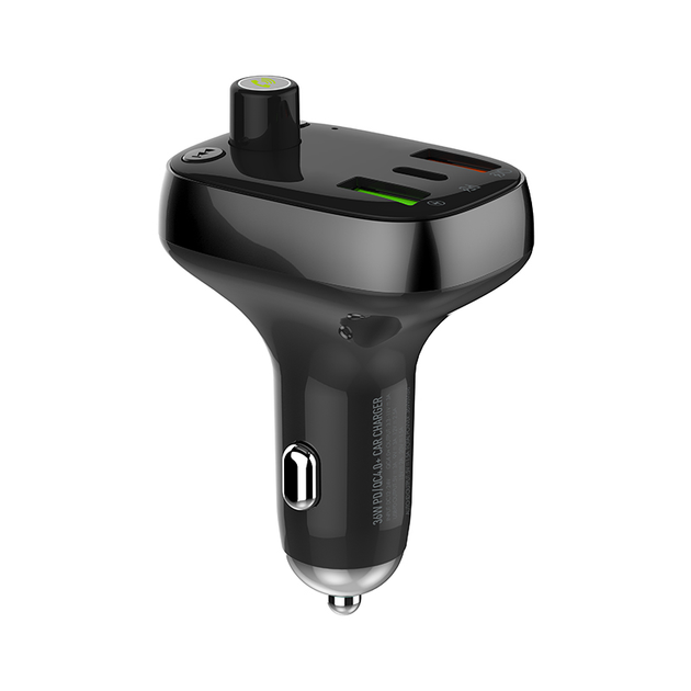 FM-трансмітер адаптер автомобільний Ldnio з Bluetooth C704Q 2USB / 1Type-C PD / QC4.0 36W - Фото 2 FM-трансмітер адаптер автомобільний Ldnio з Bluetooth C704Q 2USB / 1Type-C PD / QC4.0 36W - зображення 2