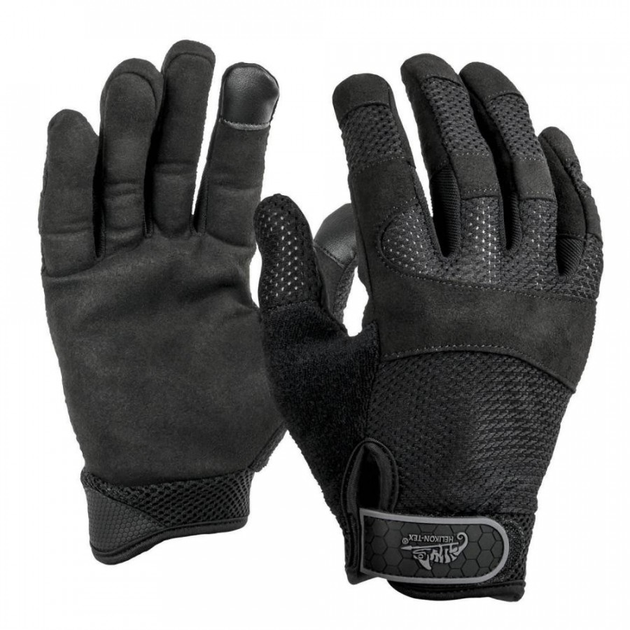 Тактичні рукавиці Helikon-Tex Urban Tactical Vent Black Size M - изображение 1