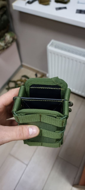 Підсумок для магазинів подвійний ChipTac АК/AR Olive - изображение 2